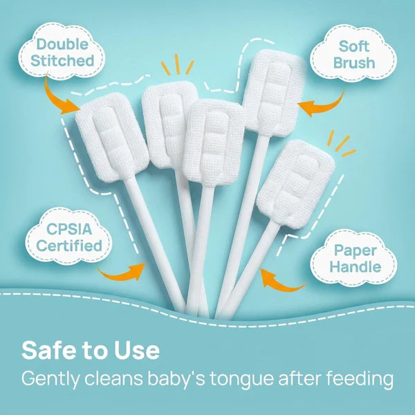 Baby Oral Cleaning Gauze Sticks