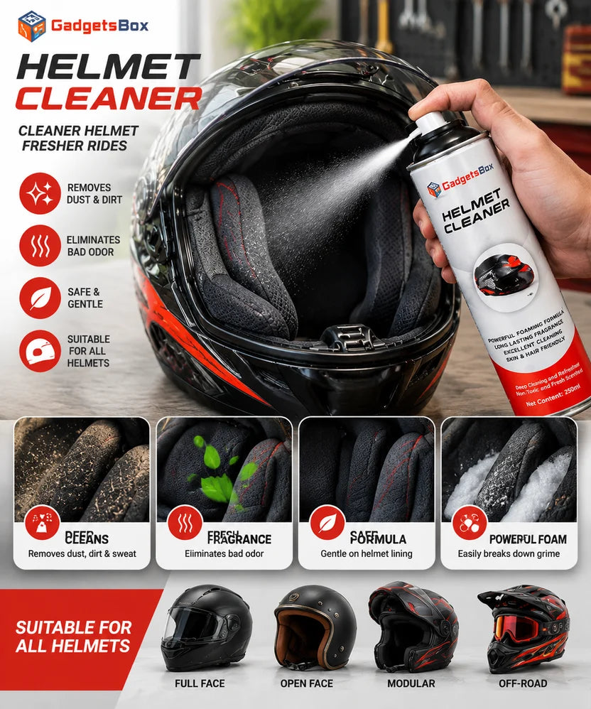 Helmet Cleaner Spray
