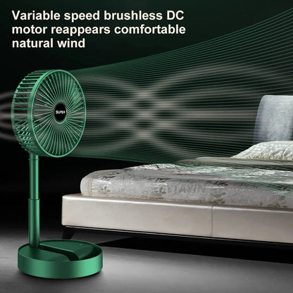 Portable Rechargeable Low Noise Telescopic Fan