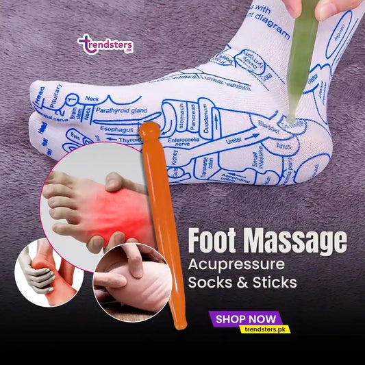 Foot Massage Acupressure Socks & Sticks