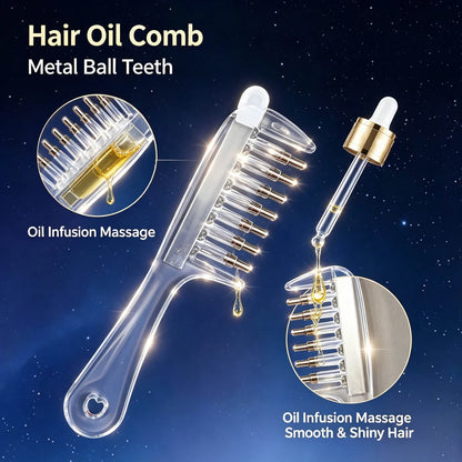 2 in 1 Hair Oiling Comb