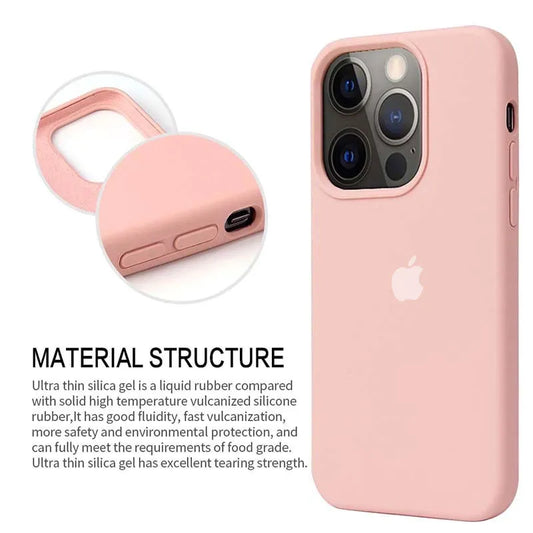 IPhone Silicone Case With Official Logo