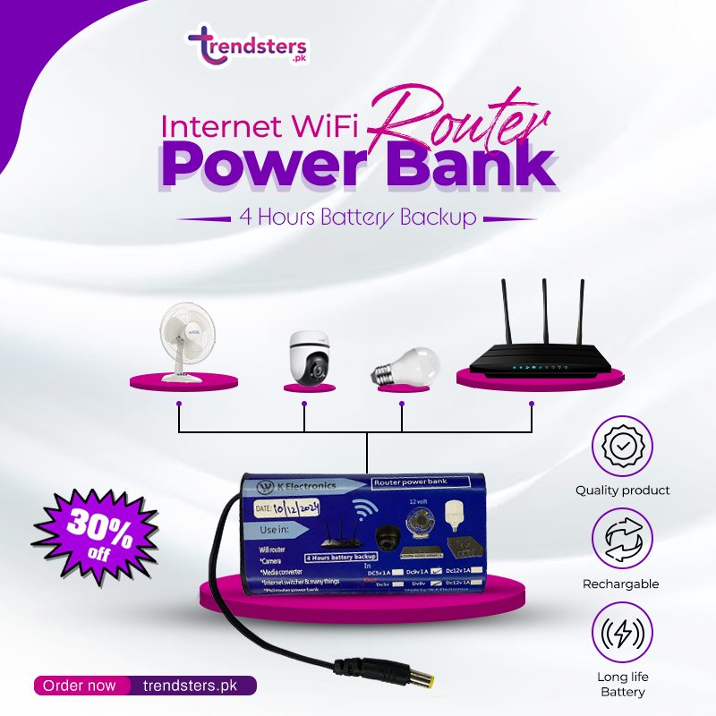 WiFi Router Power Bank – Trendsters.pk