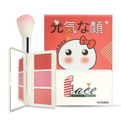 Kaxier Girly Heart Blush Makeup