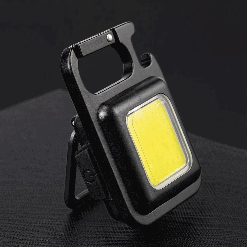 LED Magnetic Keychain Light & Bottle Opener