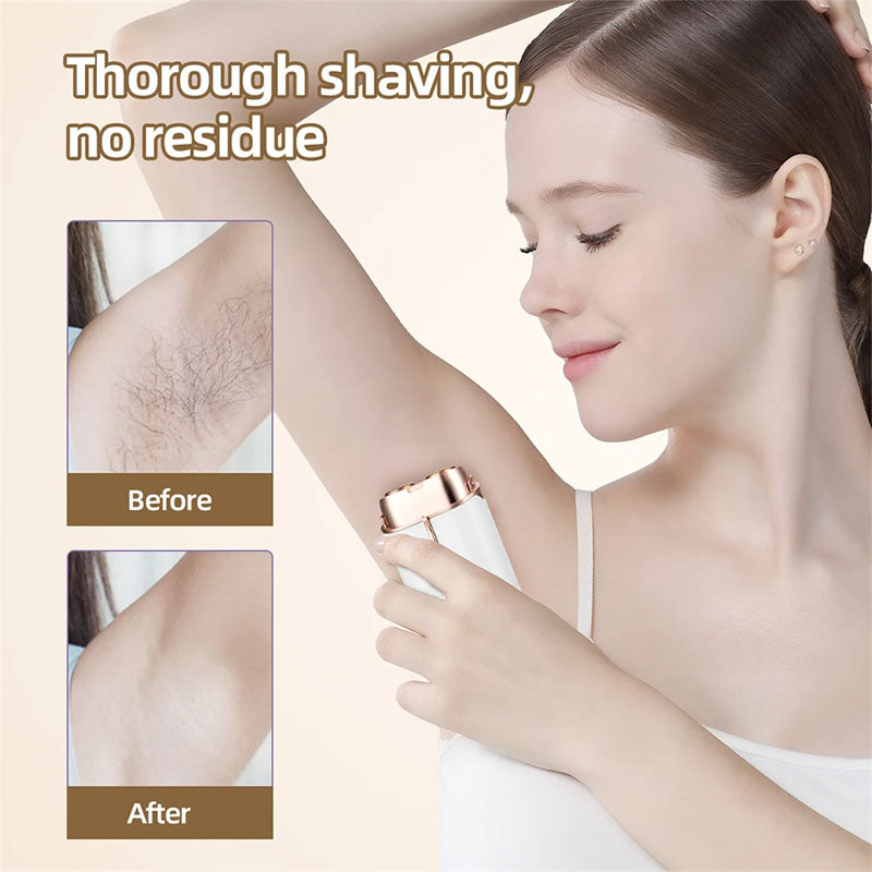 Low Noise Armpit Leg Bikini Area Hair Shaving Razor