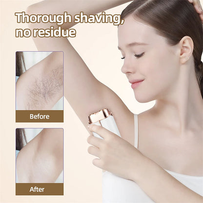 Low Noise Armpit Leg Bikini Area Hair Shaving Razor