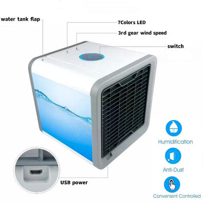 Home Portable Mini Air Cooler Fan
