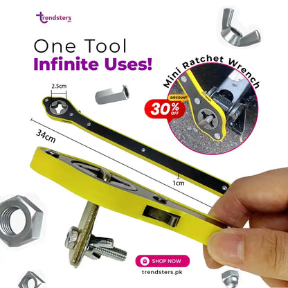 Mini Ratchet Wrench