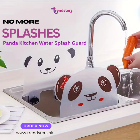 Panda Kitchen Water Splash Guard