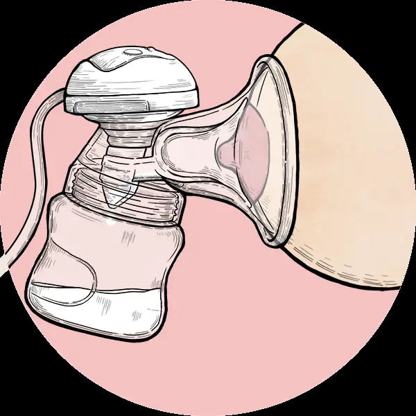 Portable breast pump feeder ( Only 1 )