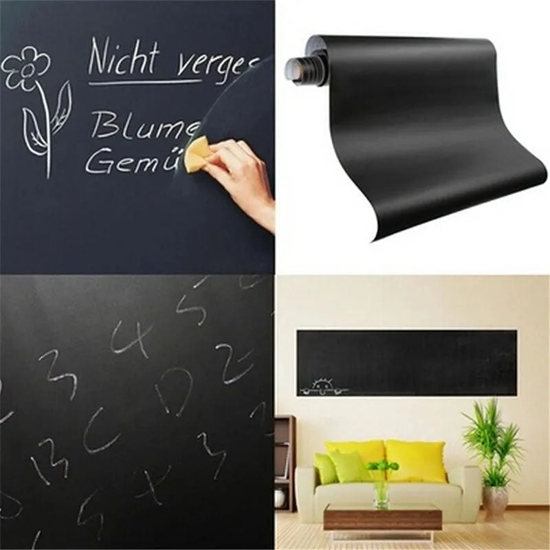 Removable Chalkboard Wall Sticker for Kids