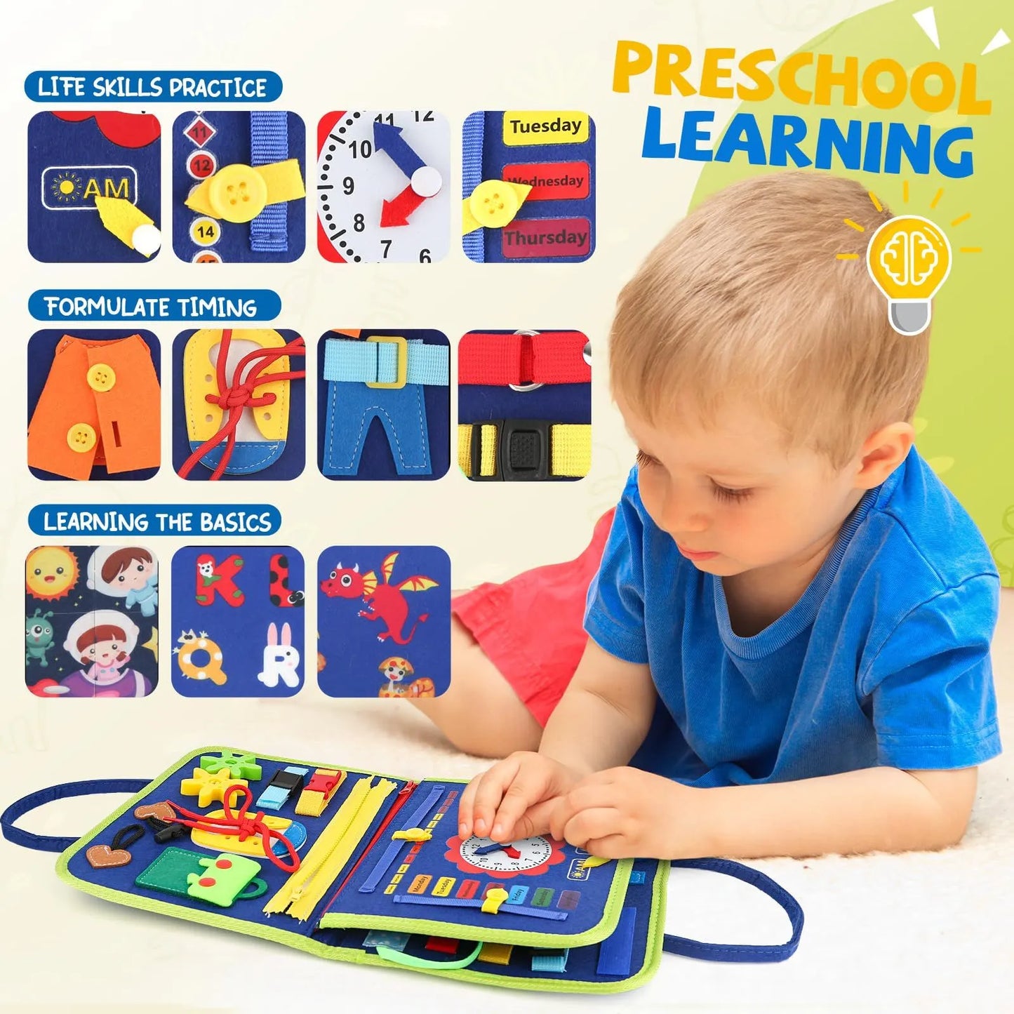 Sensory Board for Toddlers