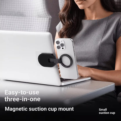 3-in-1 Magnetic Phone Holder Suction Cup