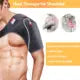 Heated Shoulder Wrap Brace USB Portable Electric Shoulder Heating Pad