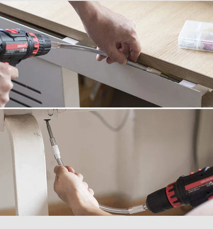 Multi-Angle Drill Bit Extension