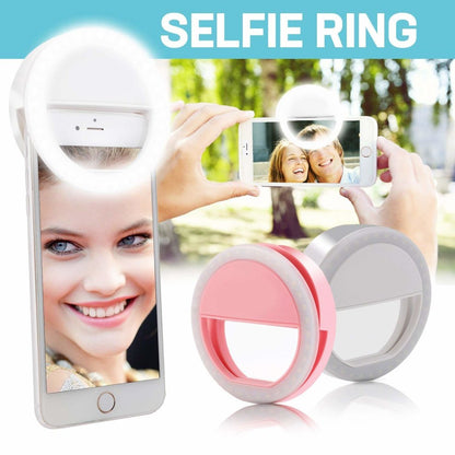Selfie Ring Photography Flashlight