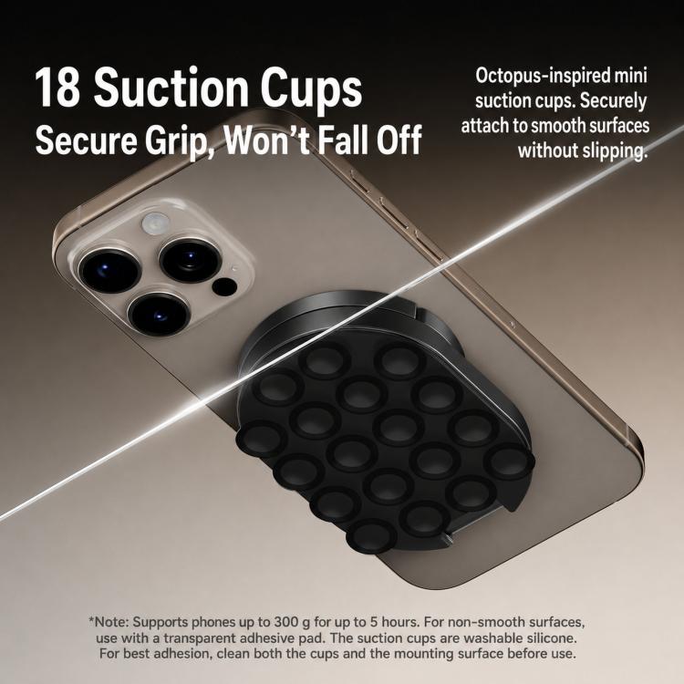 3-in-1 Magnetic Phone Holder Suction Cup