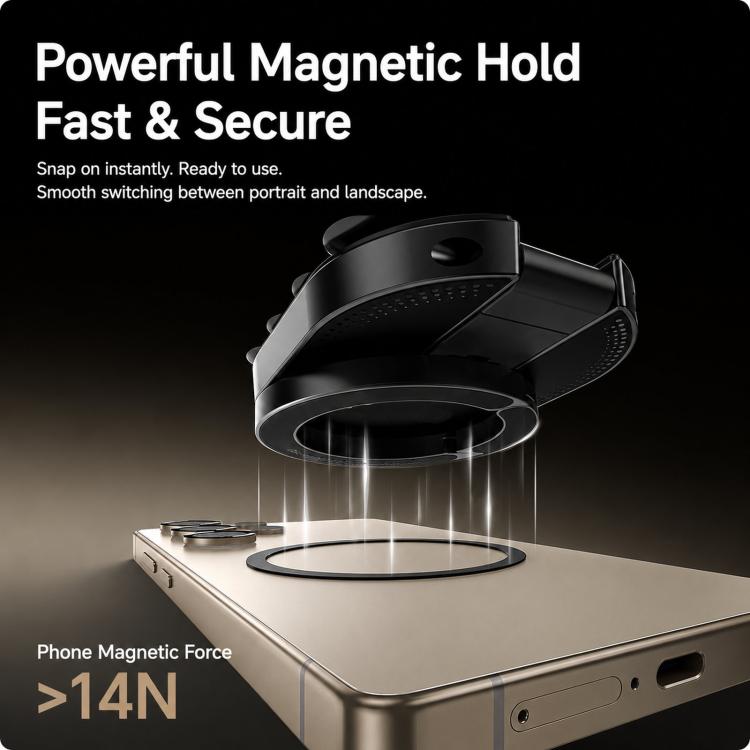 3-in-1 Magnetic Phone Holder Suction Cup