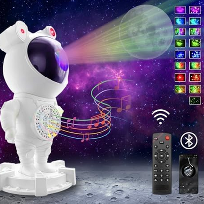 Astronaut Galaxy Star Projector With Speaker