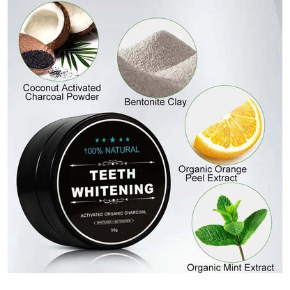 Teeth Whitening Charcoal Powder