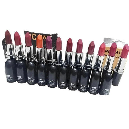 12 Pcs Lipstick Set