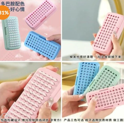 Stretch hair brush