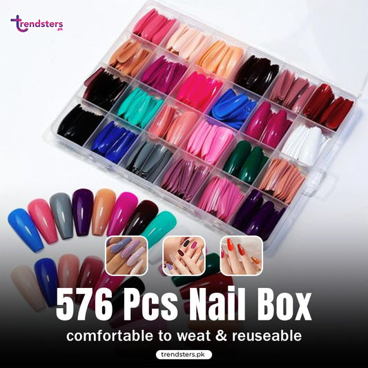 576 Pcs Nail Box