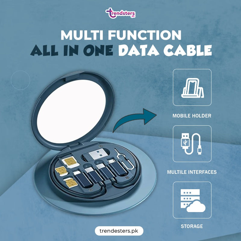 Multi Function All In One Data Cable