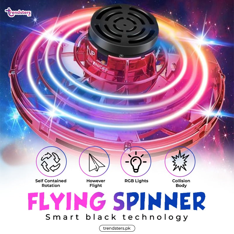 Flying Spinner LED light