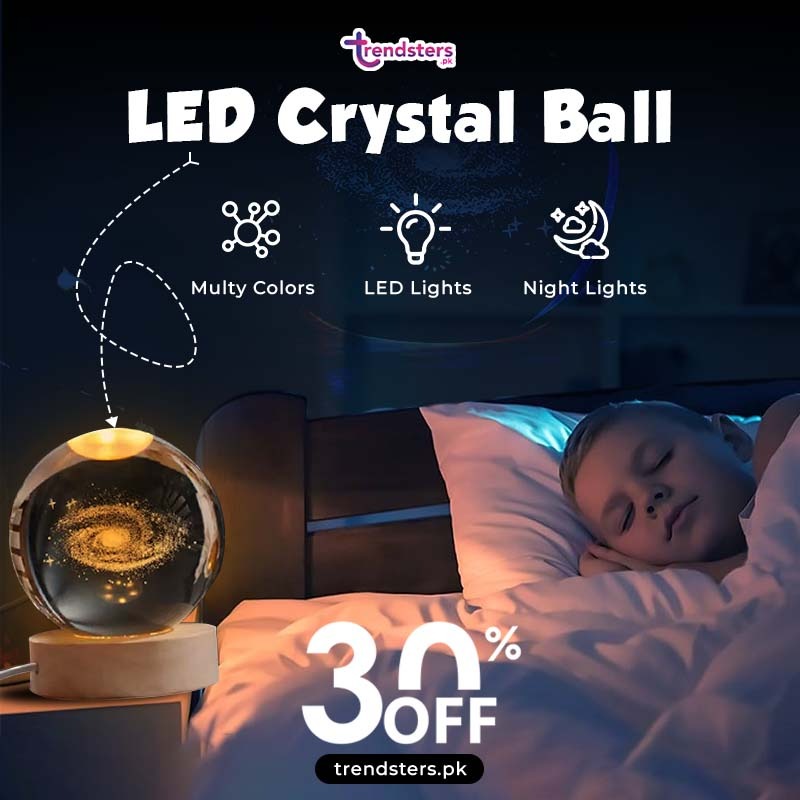 3D Led Crystal Ball