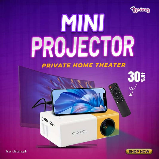 Mini Projector Full HD 1080P LED Projector Home Cinema Theater