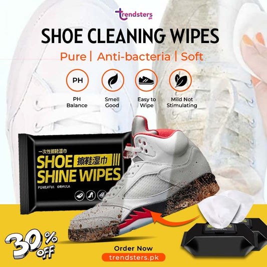 Instant Shoe Cleaning Wipes (80 pcs)