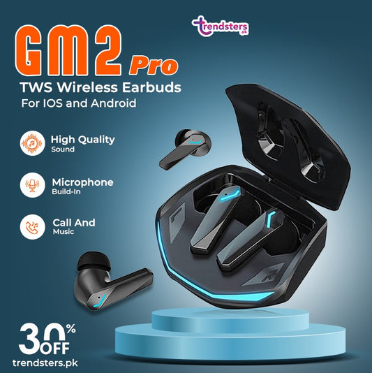 GM2 Pro TWS Wireless Earbuds