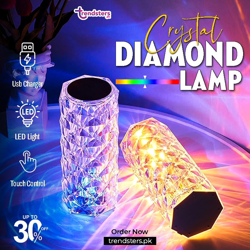 Crystal Diamond Lamp