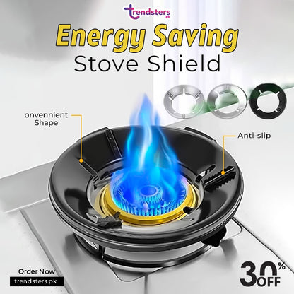 Energy Saving Stove Shield