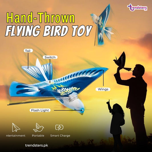 Hand-Thrown Flying Bird Toy