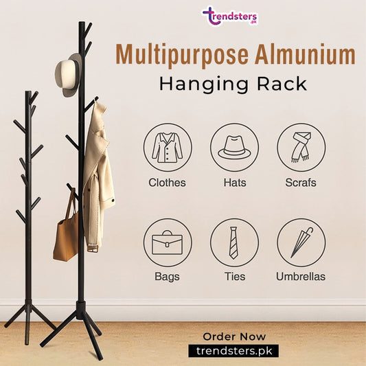 Multipurpose Almunium Hanging Rack