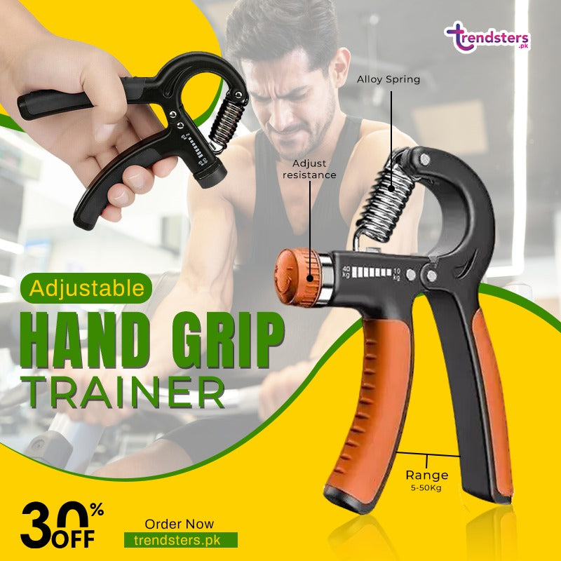 ADJUSTABLE HAND GRIP TRAINER