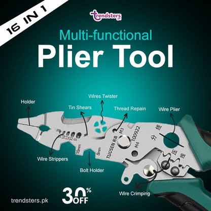 Multi-functional Plier Tool