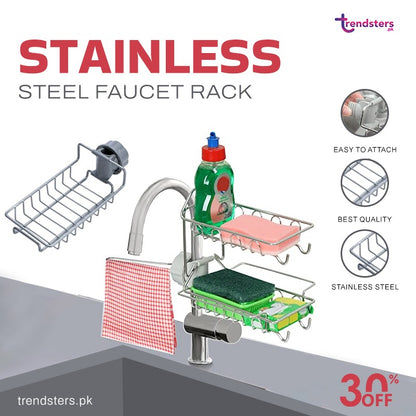 Stainless Steel Faucet Rack