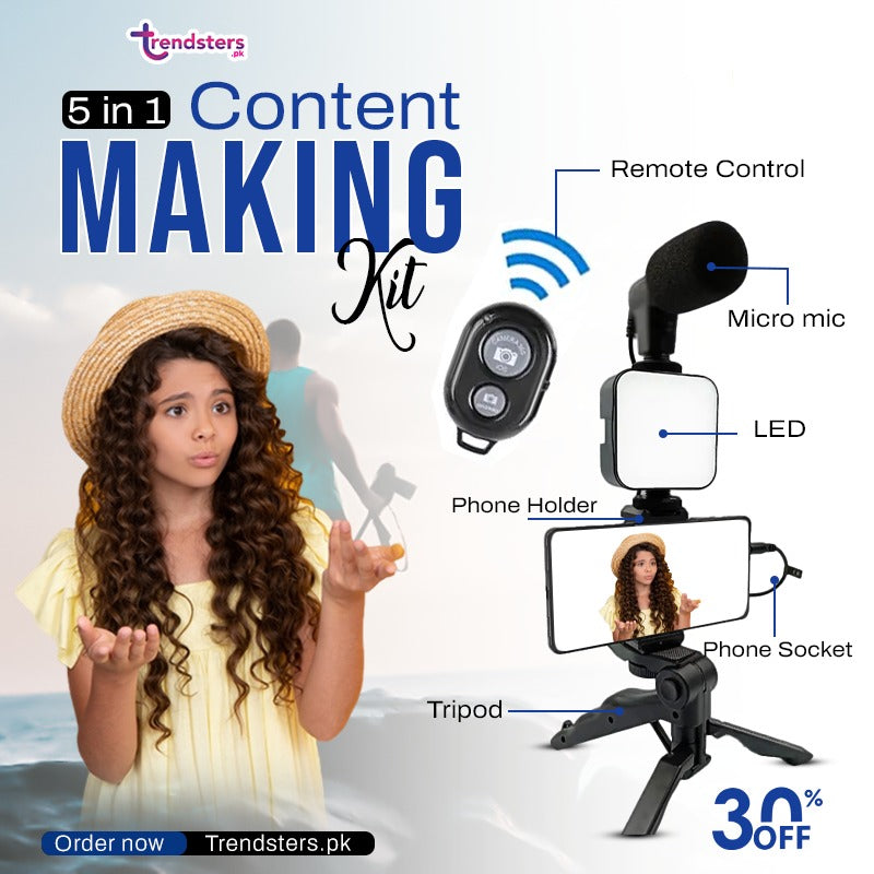 5 in 1 Content Making Kit