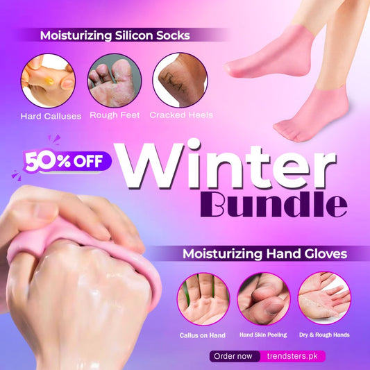 Winter Bundle Silicone Socks+Gloves