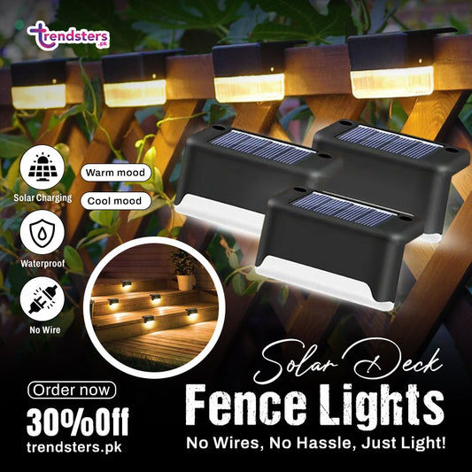 Solar Deck fence Lights