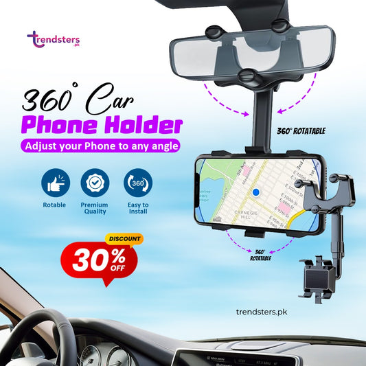 360 Degree Car Phone Holder