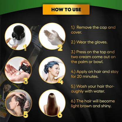 Quick Hair Coloring Shampoo