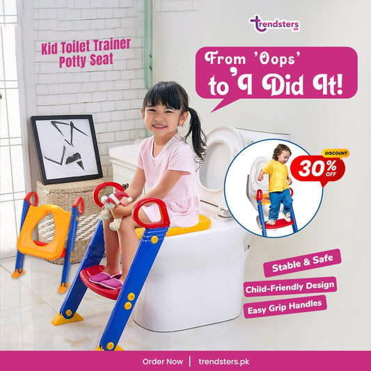 Kid Toilet Trainer Ladder Potty Seat