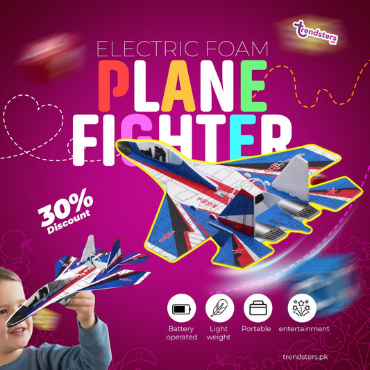 Electric Foam Plane Fighter