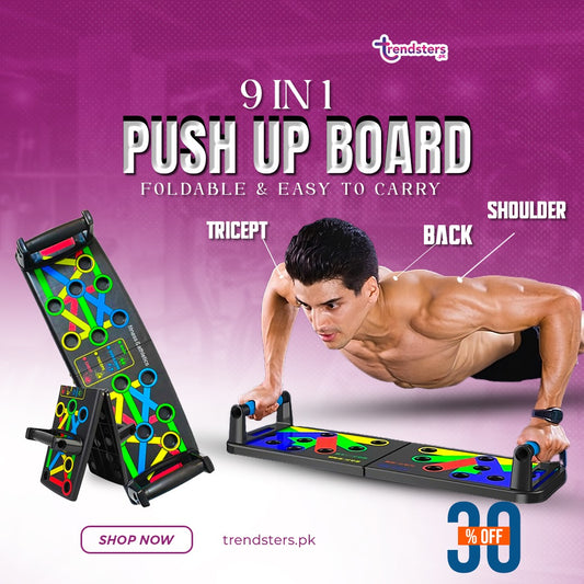 9-IN-1 MULTIFUNCTION PUSH-UP BOARD