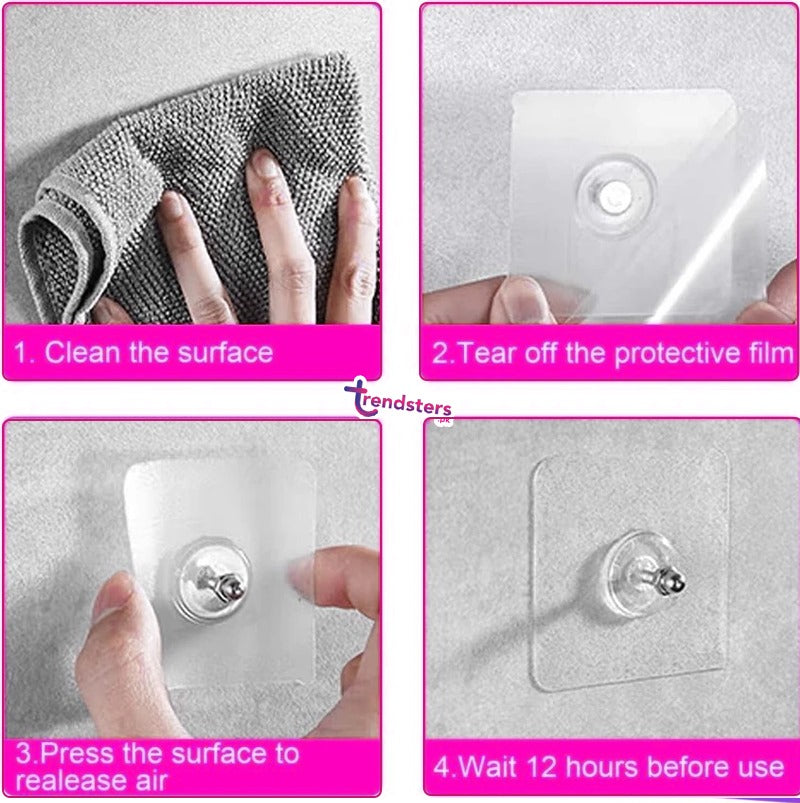 Punch-Free Screw Stickers